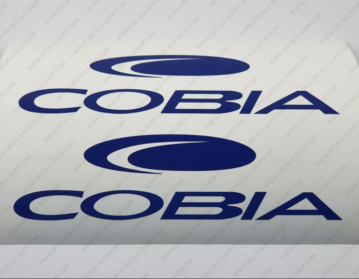 Cobia Boat Logo V1 Decals Set of 2 Cobia Boat Logo V1 Decals Set of 2